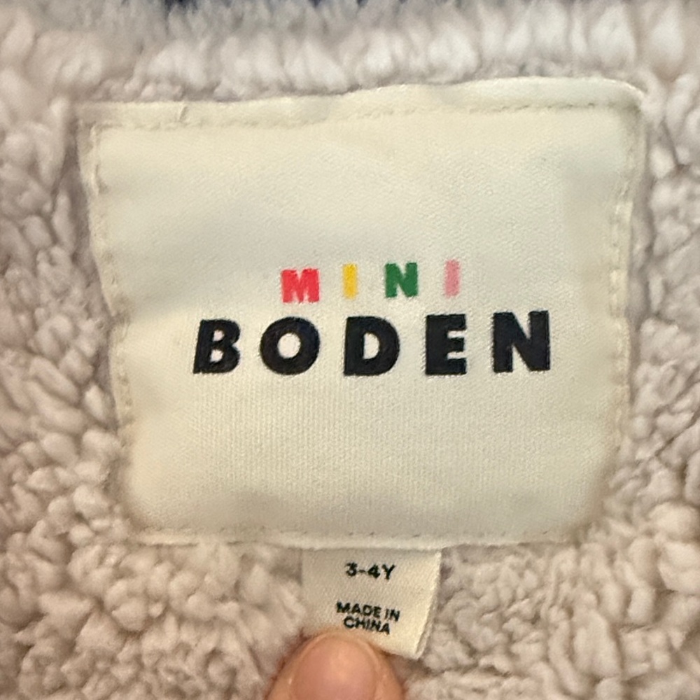 Mini Boden Dinosaur Hoodie 3-4y - Picture 2 of 5